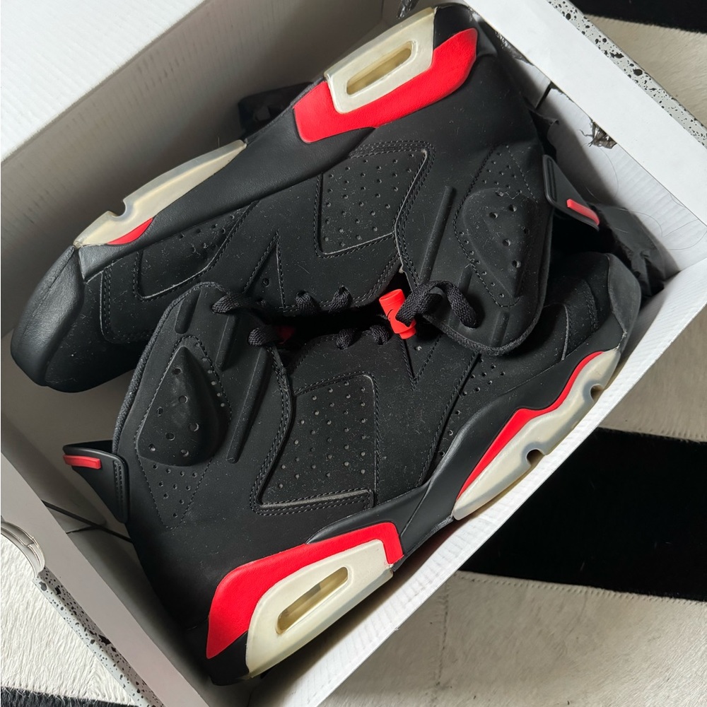 2019 Jordan 6 Retro Black/Infrared